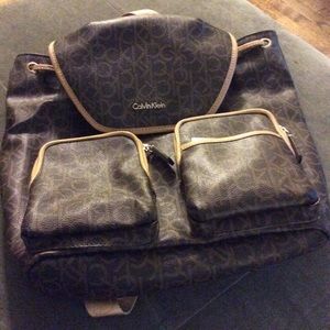 Calvin Klein mid size back pack